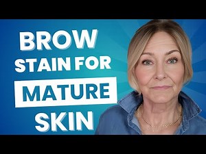 How I Tint My Sparse, Thinning Brows at Home | Easy Brow Stain for Mature Women 65+ Using Wonderskin