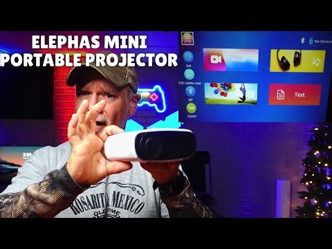 ELEPHAS 2024 Upgraded 1080P HD Projector