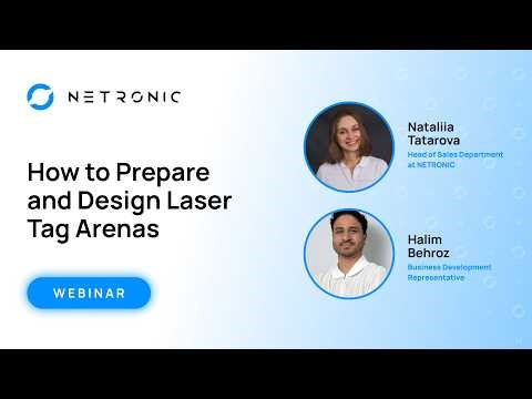 Webinar recording: How to prepare and design laser tag arenas