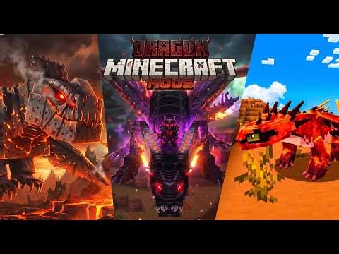 10 Best Dragon Minecraft Mods 2026 ! (1.20.1 to 1.21.11)