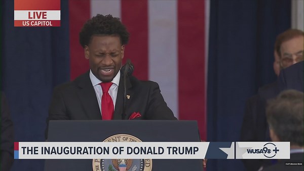 Pastor Lorenzo Sewell mentions Stone Mountain, Georgia | Trump inauguration