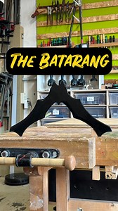 Let’s make a Batarang together! 🦇 I first drew the design back in 2021 on a FedEx envelope. Fortunately it worked really well and I ended up making several. Then I put away the template for the last two years and recently found it. What better time than Halloween 🎃 to remake the Batarang! 🪚 | RamRez Boomerangs