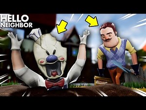 The Neighbor's *NEW* SECRET....ROD KNOWS IT NOW!!! | Hello Neighbor + Ice Scream 3 Crossover