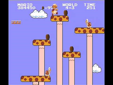 NES: Super Mario Bros. World 4-3 Walkthrough. [HD]