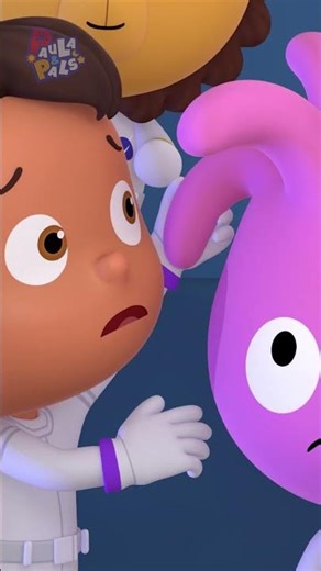 It's A Real Alien After All! 👽 | Counting with Paula | #shorts #animation #counting #kids