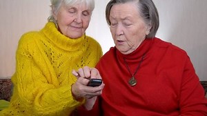 Two Old Grandmothers Senior Lady Granny Stock Footage Video (100% Royalty-free) 34030639 | Shutterstock