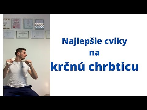 Najlepšie cviky na krčnú chrbticu !