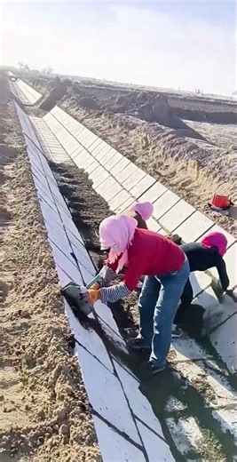 Water drain line construction process