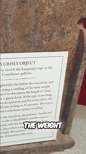 Gallows Horror: The Grisly Truth of Punishment Revealed #shorts