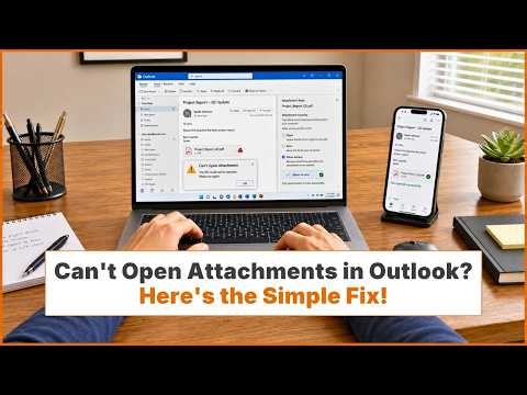 Can't Open Attachments in Outlook — Here's the Simple Fix I Used | Help Email Tales