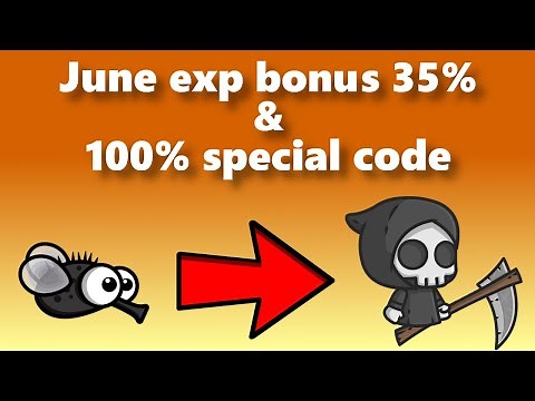 EvoWorld.io - June 35% exp bonus & 100% special exp bonus