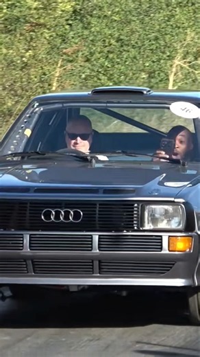 Audi Quattro Retropower: Launch and Engine/Transmission Failure at the 2026 Shere Hill Climb
