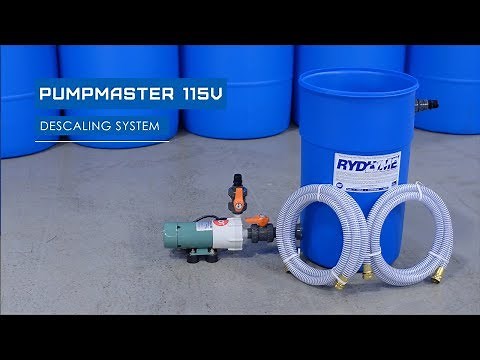 Industrial Descaling System - PumpMaster 115V RYDLYME