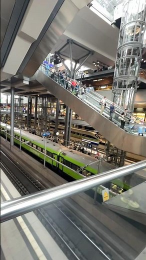 Berlin Hbf – One of the Most Modern Railway Hubs in Europe! #europe #modern #berlin