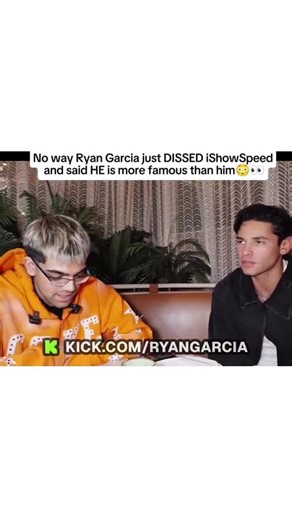 ryan garcia dissed ishowspeed