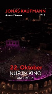 Exclusively in the cinemas: the uncut version of my concert at the Arena di Verona with SONYA YONCHEVA and Ludovic Tezier - including an exclusive look behind-the-scenes! 👉 October 12th in the UK and Ireland: https://www.cinemalive.com/event/an-evening-with-jonaskaufmann 👉 October 22nd in Germany, Austria and Switzerland: www.jonaskaufmannimkino.de / Exklusiv im Kino: die ungekürzte Fassung mit komplettem Opernteil und allen Zugaben. Und dazu Blicke hinter die Kulissen! 👉 22 Oktober im Deutsc