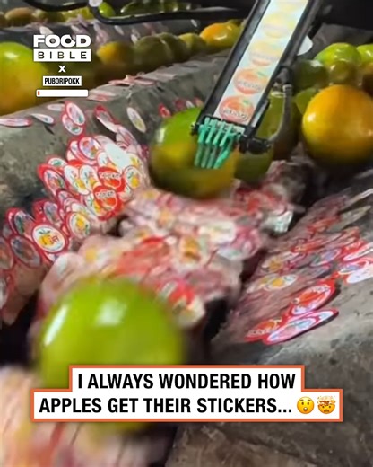 I never knew this is how they did it 🤯 🍎 #apple #factory | FOODbible