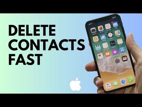How to Permanently Delete Contacts on iPhone (Step-by-Step Guide)