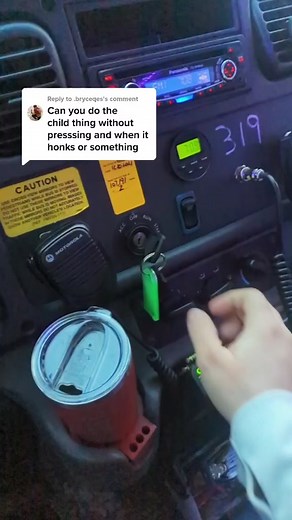 School Bus Safety Alarm and Engine Sound
