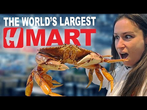 Everything You NEED to Know About The WORLD’S LARGEST HMART 🛒🍜