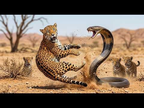 A King Cobra Provoked the Ultimate Feline Assassin | King Cobra