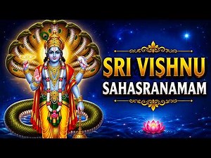 Vishnu Sahasranama Stotram With Lyrics | 1000 Names Of Lord Vishnu | Lord Vishnu Mantra