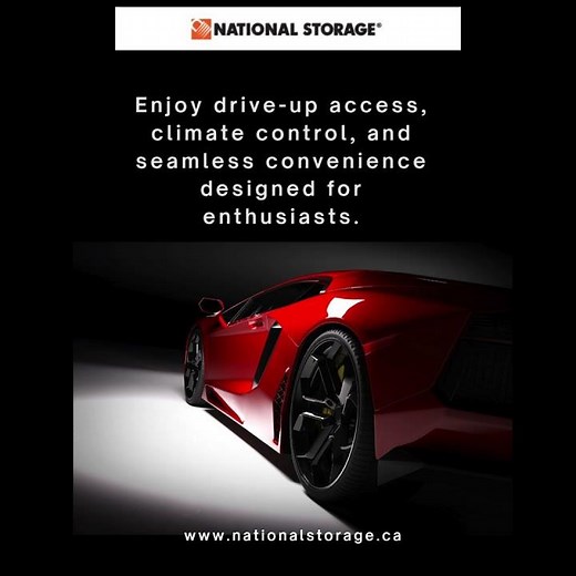 National Storage Car Lift