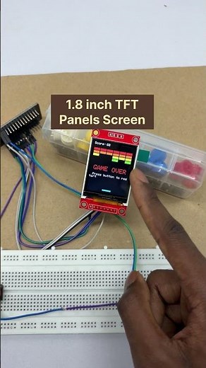 I Built a Pocket Arcade Machine on a Breadboard! 🎮👾