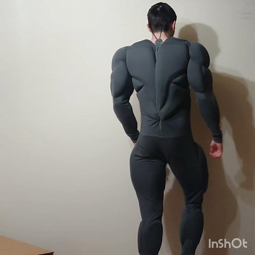 batman muscle suit cosplay Halloween