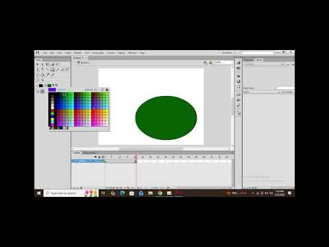 tutorial membuat shape tween di apk adobe flash