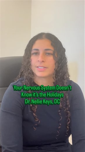Your nervous system doesn’t understand holidays — it only tracks...