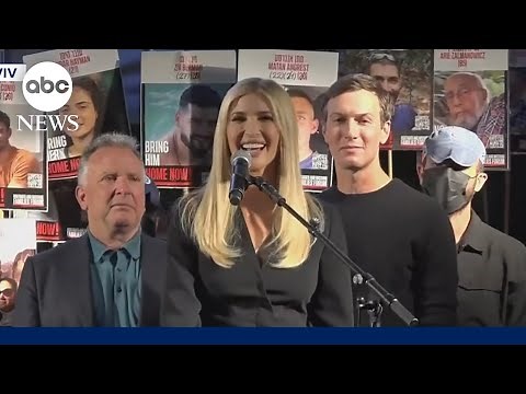 Jared Kushner, Ivanka Trump speak in Israel after ceasefire announcement