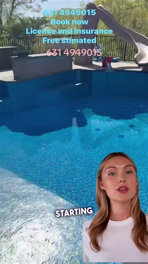 Book now 631 4949015 Www.masterpoolsolutionsinc.com, pool Remodelation and liners replacement , free stimated