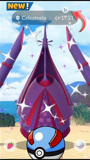 Finally I Got✨️Shiny Celesteela Raid in Pokemon Go