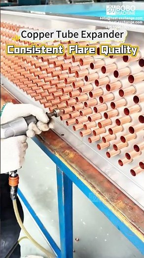 Copper Tube Expansion Processing | Heat Exchanger & Radiator Manufacturing