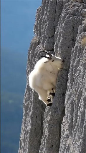 Insane Cliff Skills of Mountain Goats (Slow Motion)
