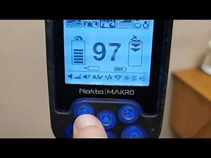Установили новую прошивку ПО v 2.78 на металлоискатель nokta makro simplex plus