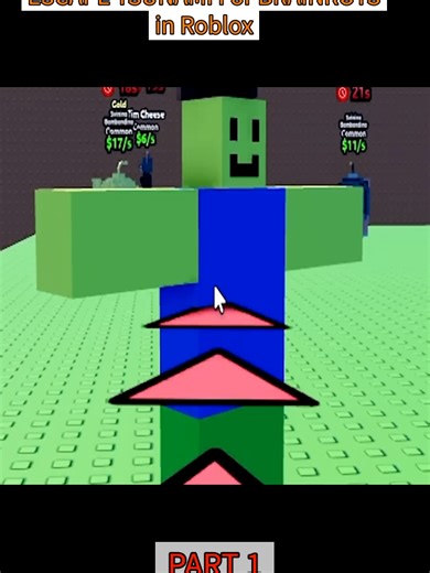 ESCAPE TSUNAMI For BRAINROTS in Roblox - PART 1