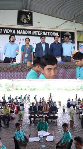 Bharti Vidya Mandir on Instagram: "The BVM Parliament Session 2025 provided a platform for our students to step into the shoes of policymakers. Through rigorous debate, voting, and collaborative problem-solving, they explored the complexities of governance and democracy. Kudos to all the participants for their deep research and eloquent presentations! 👏🎓"