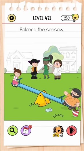 BRAIN TEST ALL STAR MAIN LEVELS LEVEL 473