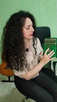 Apresentando os instrumentos - Kalimba #kalimba #instrumentosmusicais #curiosidades #educaçãomusical