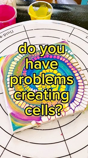 Here’s an easy recipe for #cells using the poking method! #Acrylic #acrylicpaintpouring #abstractart #acrylicpour #fluidart #painting #anxietyrelief #hiddenpictures #acrylicsontile #acrylicpaint #art #artistsoninstagram #fluidpainting #fluidartwork #geepours #pouring #pouringart #art #pouringpaint #fluidart #acrylicpouring #acrylicpainting #painting #acrylic #abstractart #pouringmedium #artist | Gee Pours