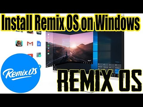How to Download and Install Remix OS on Windows PC/Laptop || Remix OS Dual Boot