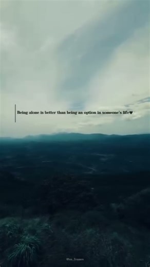 Being Alone Is Peace… 🫠Being an Option Is Pain 🖤|#shorts