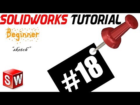 SolidWorks Lecture 18 Beginner: Linear Pattern in sketch