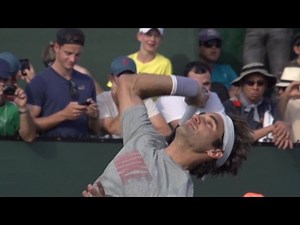 Tennis - Roger Federer Slow Motion Serves
