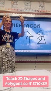 7.8K views · 23 reactions | Teach POLYGONS and 2D SHAPES with this...