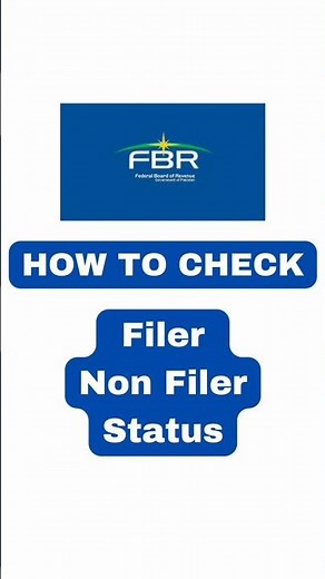 How to Check your Filer Non Filer Status | iris.fbr.gov.pk website #fbr #shorts #ytshorts