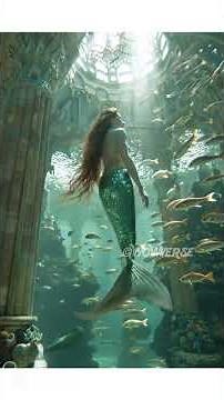 Half human… half mystery… do mermaids really exist? 🧜‍♀️👁#mermaids #oceanmystery #mythicalcreatures