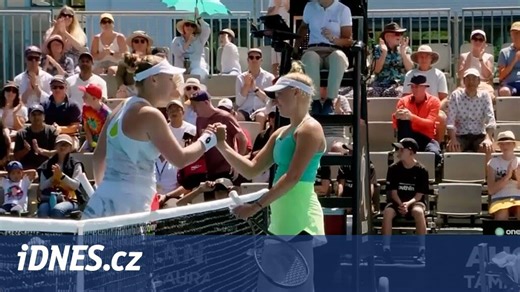 Šestnáctiletá Brenda Fruhvirtová získala v Aucklandu první výhru na okruhu WTA - iDNES.tv
